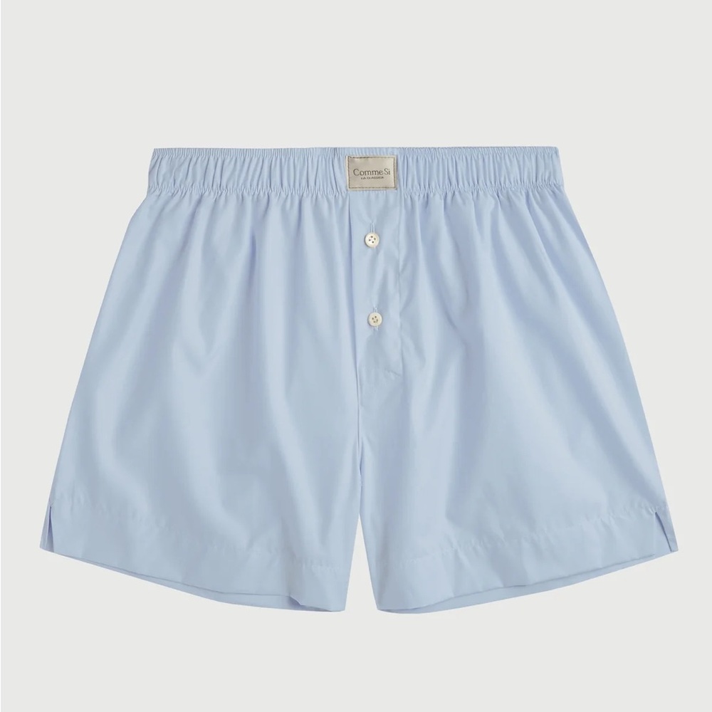 NWT - Comme Si - La Boxer Classica in Marina Blue - Size S